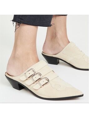 Joie | Cabery Western Buckle Mule Slide Shoe size 41 11